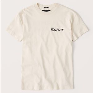 A&F equality relaxed tshirt